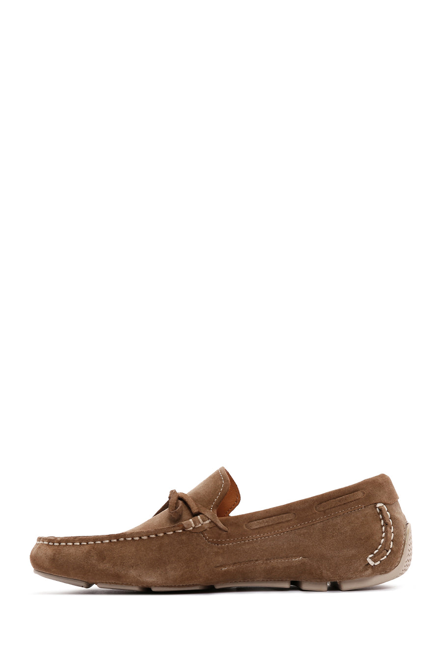 Erkek Vizon Deri Loafer