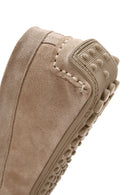 Men's Mink Suede Leather Tasseled Loafer | Derimod