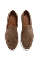 Erkek Vizon Süet Deri Spor Loafer | Derimod