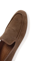 Erkek Vizon Süet Deri Spor Loafer | Derimod