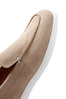 Men's Mink Suede Leather Sports Loafer | Derimod
