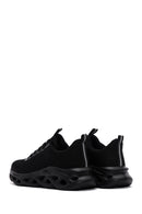 Men's Black Thick Soled Sneaker | Derimod