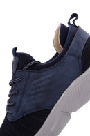 Men's Navy Blue Sneaker | Derimod