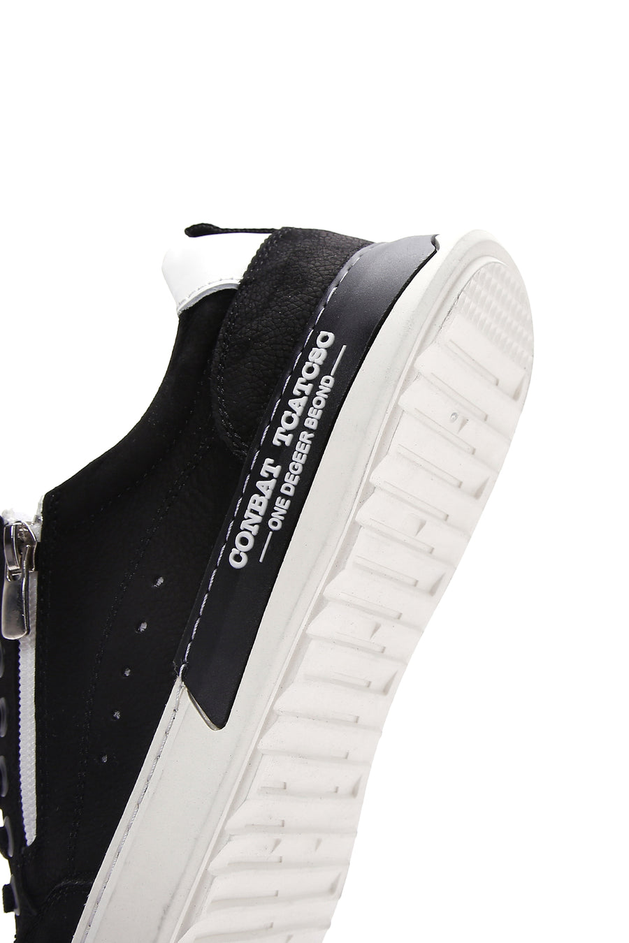 Erkek Siyah Nubuk Deri Sneaker