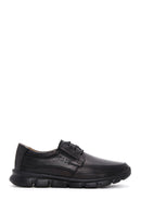 Men's Black Leather Comfort Casual Shoes | Derimod