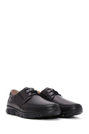 Men's Black Leather Comfort Casual Shoes | Derimod
