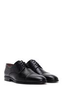 Men's Black Leather Classic Shoes | Derimod