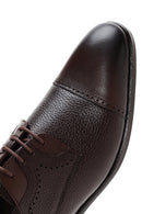 Men's Brown Leather Classic Shoes | Derimod