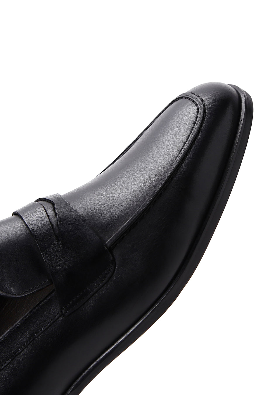 Erkek Siyah Deri Klasik Loafer