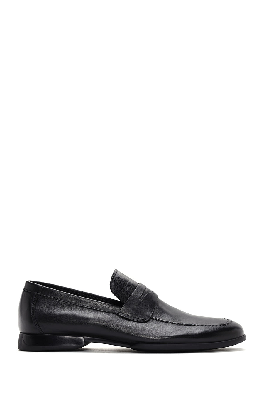 Men's Black Leather Casual Loafer 23SFD654018 | Derimod