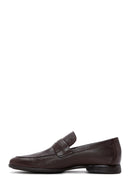 Men's Brown Leather Casual Loafer | Derimod