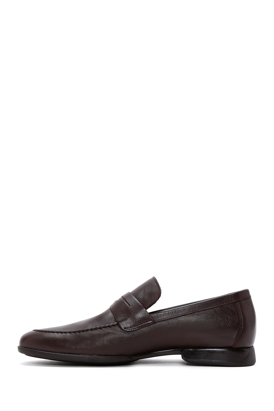 Erkek Kahverengi Deri Casual Loafer