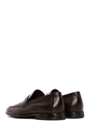Men's Brown Leather Casual Loafer | Derimod