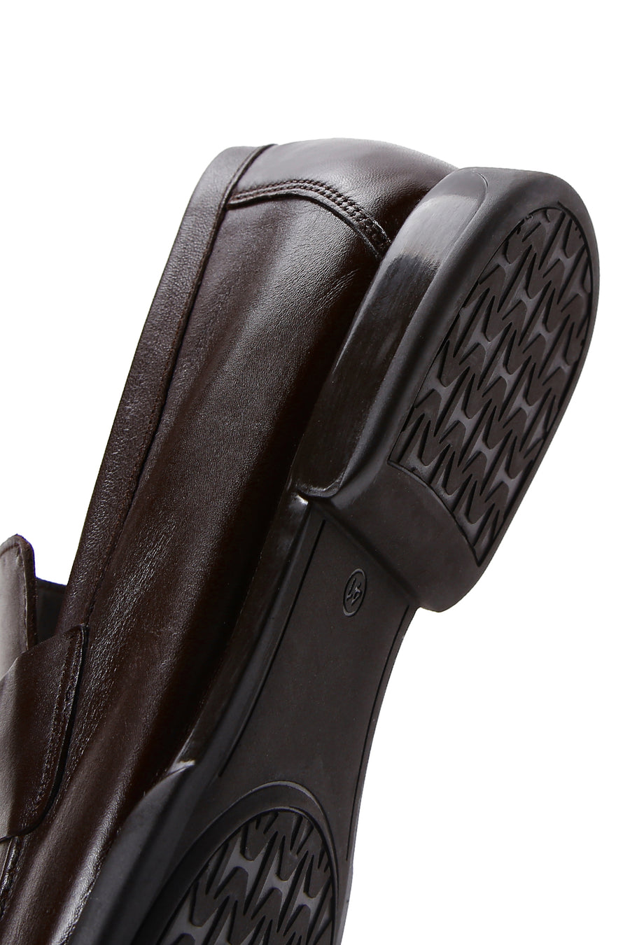 Erkek Kahverengi Deri Casual Loafer