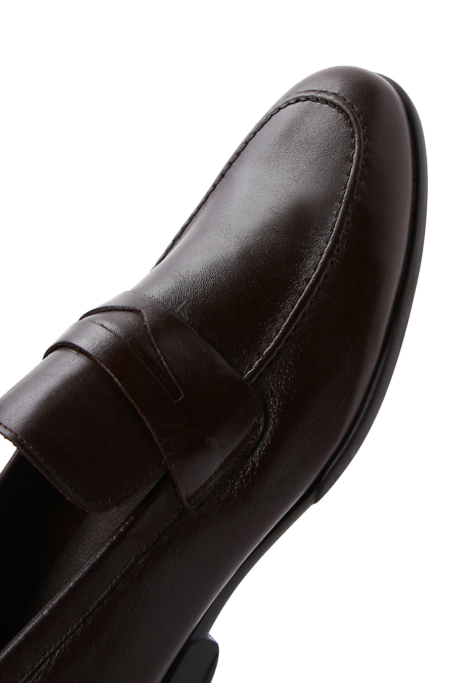 Erkek Kahverengi Deri Casual Loafer