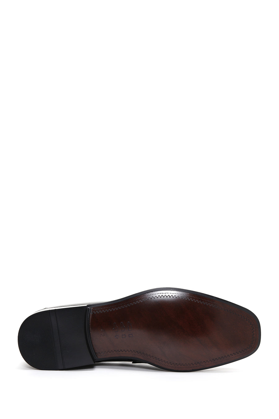 Erkek Siyah Deri Klasik Loafer