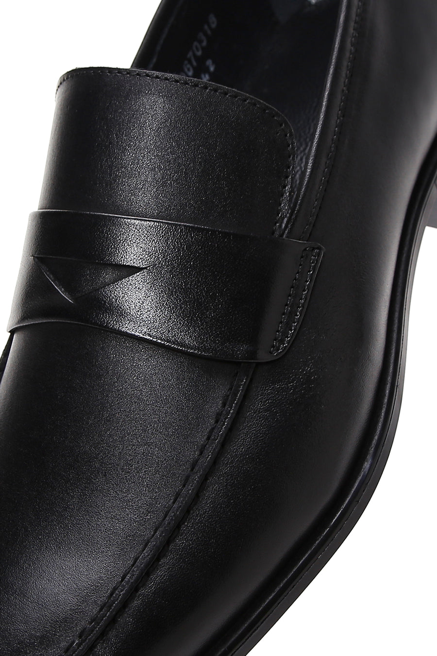 Erkek Siyah Deri Klasik Loafer