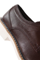 Erkek Kahverengi Deri Casual Ayakkabı | Derimod