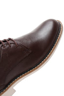 Erkek Kahverengi Deri Casual Ayakkabı | Derimod