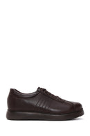 Men's Brown Leather Casual Sneaker | Derimod