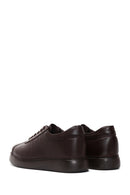 Men's Brown Leather Casual Sneaker | Derimod