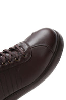 Men's Brown Leather Casual Sneaker | Derimod