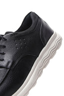 Men's Black Leather Casual Shoes | Derimod