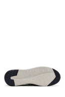 Men's Navy Blue Nubuck Leather Casual Shoes | Derimod