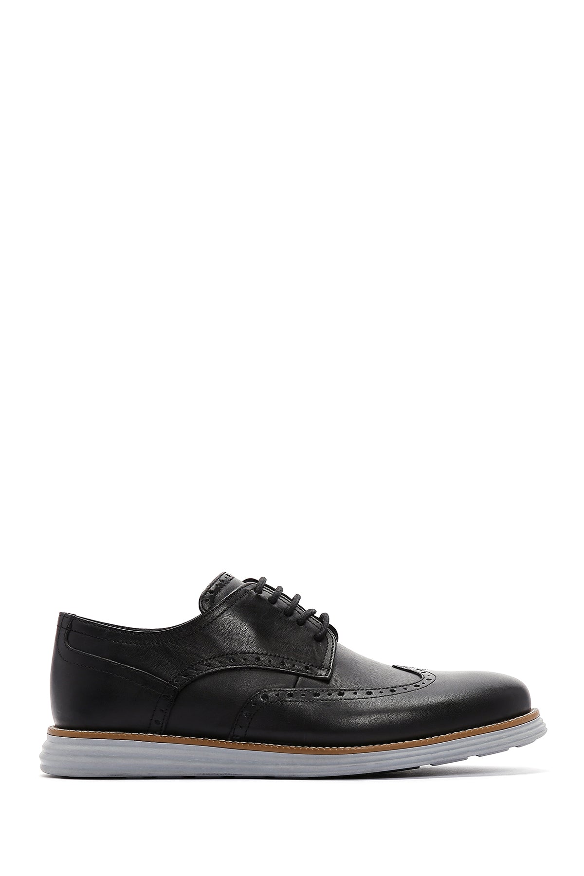 Men's Black Leather Casual Shoes 23SFD684718 | Derimod