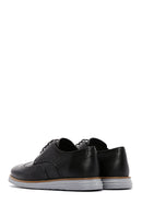 Men's Black Leather Casual Shoes | Derimod