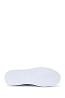 Men's White Leather Sneaker | Derimod