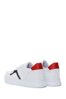 Men's White Leather Sneaker | Derimod