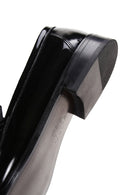 Erkek Siyah Deri Rugan Klasik Loafer | Derimod