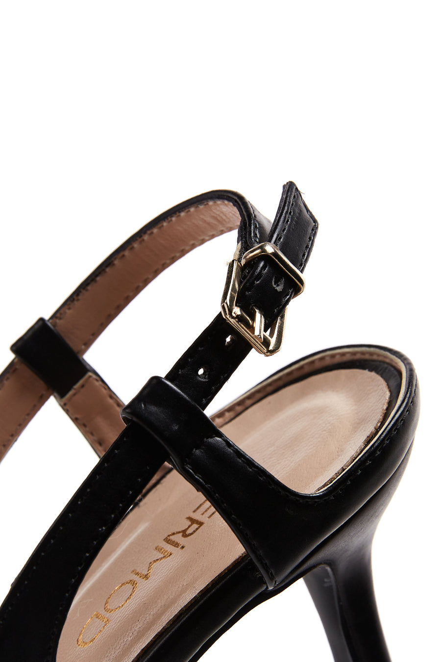 Women's Black Low Heeled Shoes