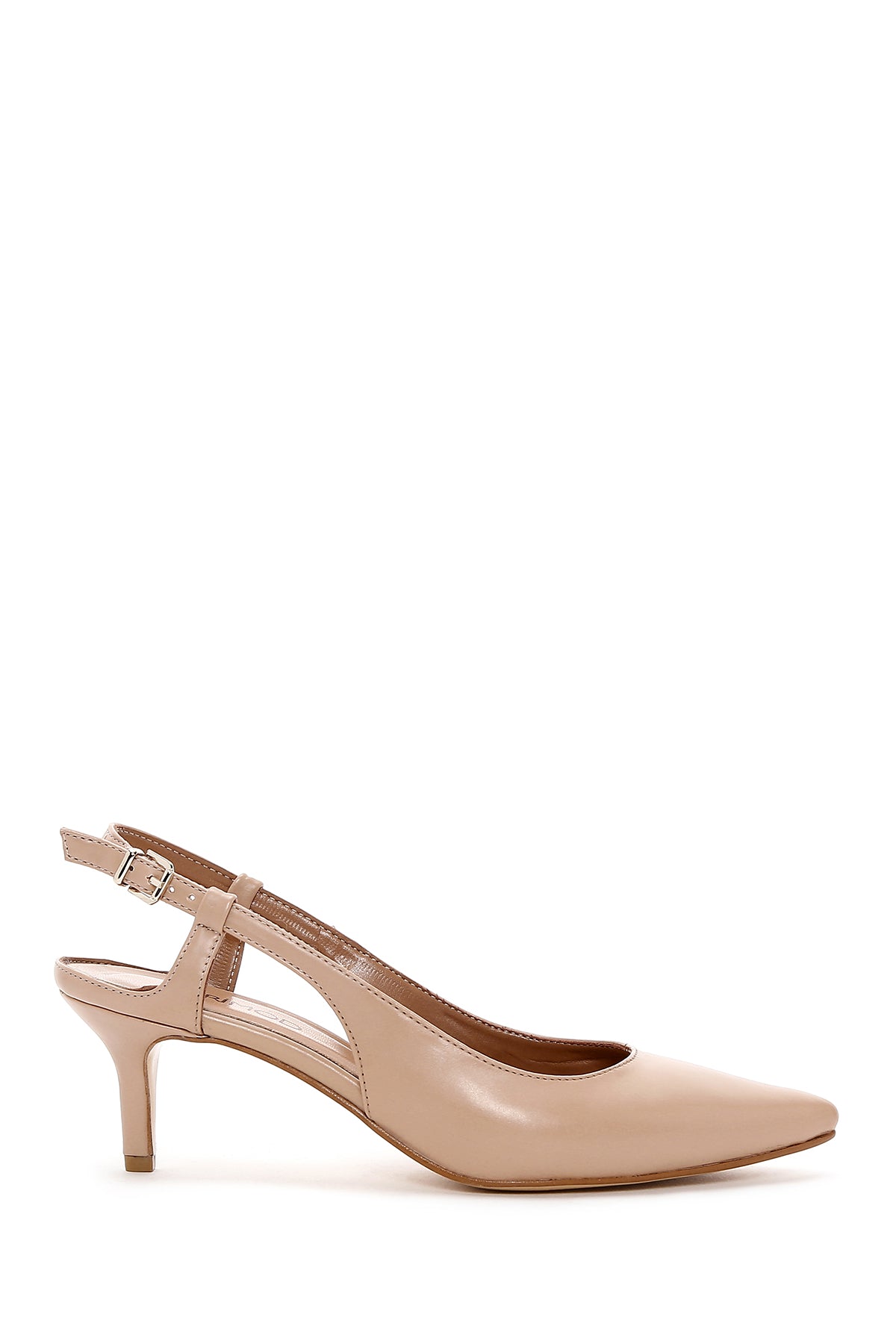 Women's Beige Low Heeled Shoes 23SFE170018 | Derimod