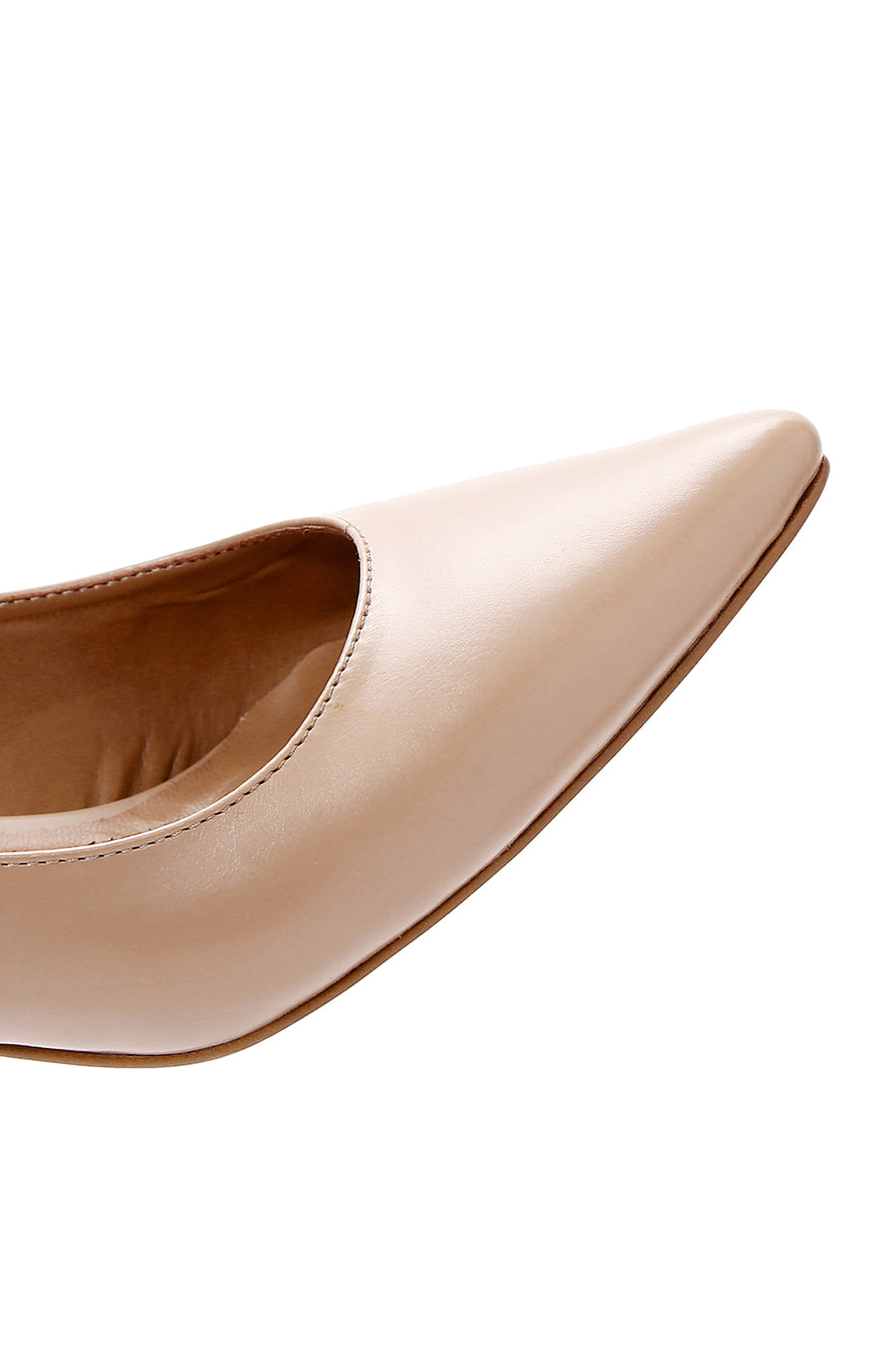 Women's Beige Low Heeled Shoes