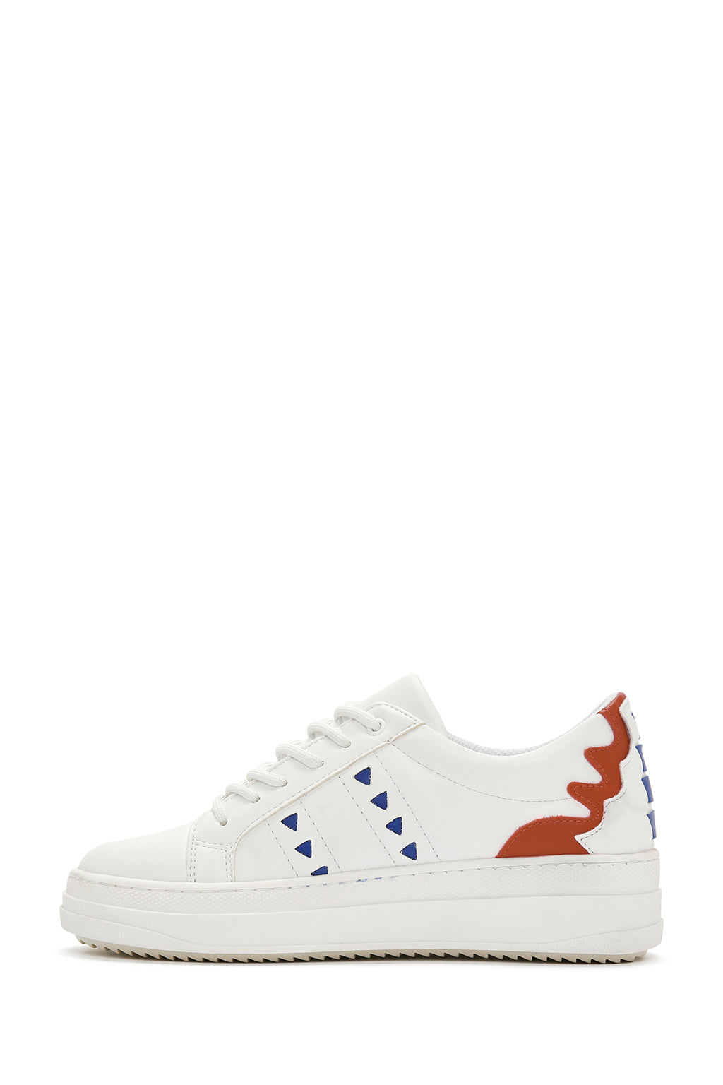 Kadın Beyaz Desenli Sneaker