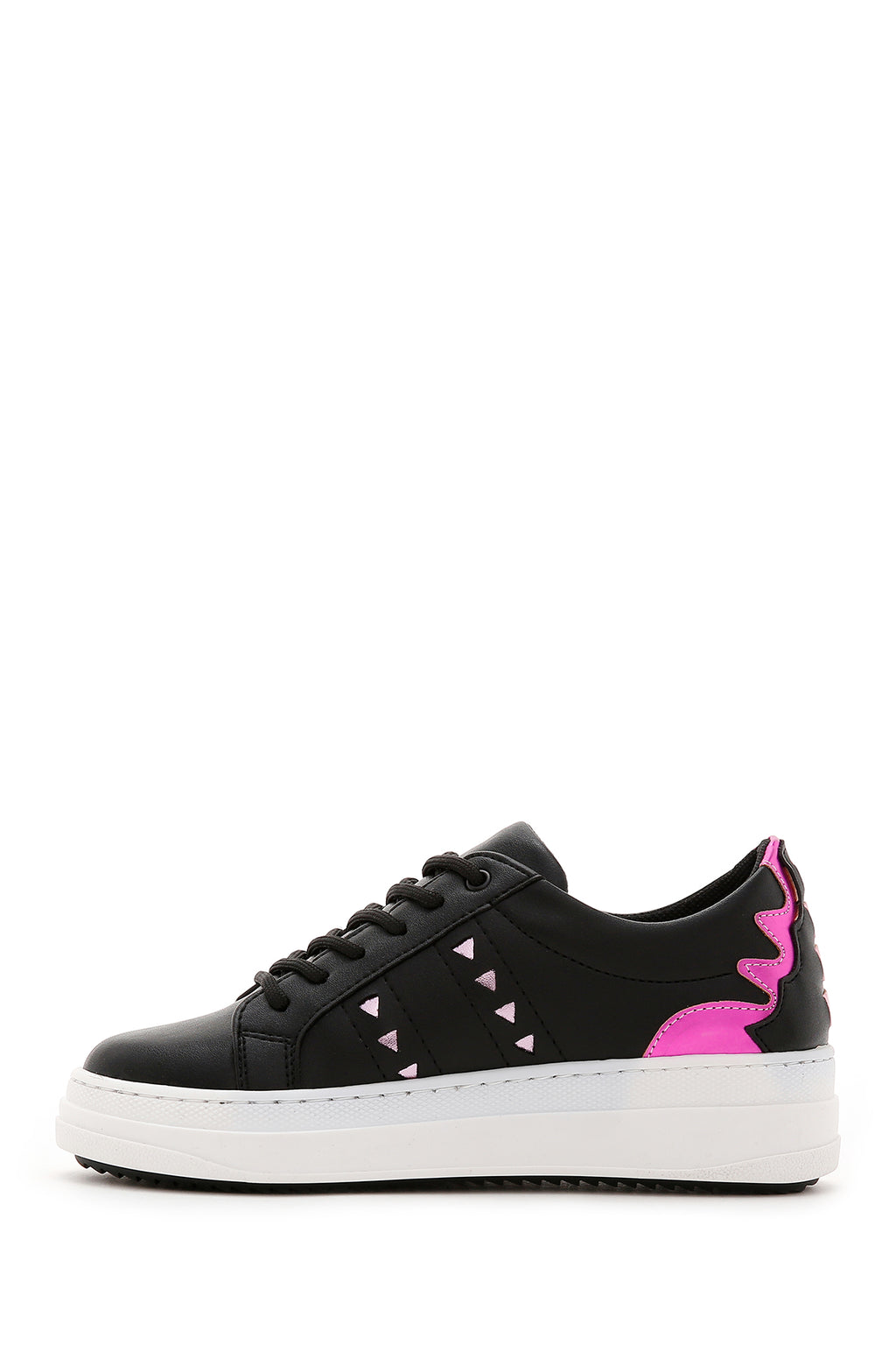 Kadın Siyah Desenli Sneaker