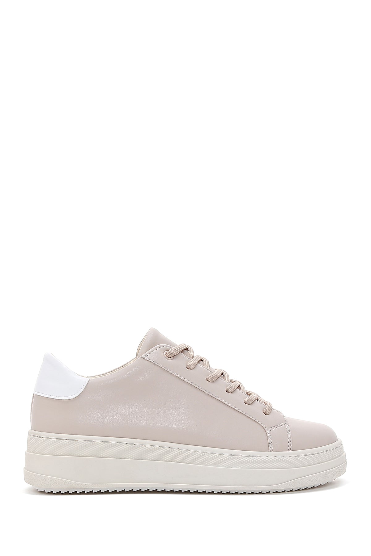 Women's Beige Thick Soled Sneaker 23SFE217218 | Derimod