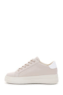Women's Beige Thick Soled Sneaker | Derimod