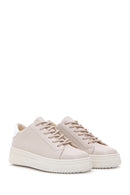 Women's Beige Thick Soled Sneaker | Derimod