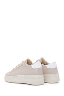 Women's Beige Thick Soled Sneaker | Derimod