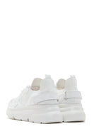 Women's White Thick Soled Sneaker | Derimod