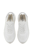 Women's White Thick Soled Sneaker | Derimod