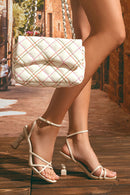 Women's Beige Heeled Sandals | Derimod