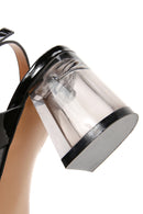 Women's Black Thick Heeled Sandals | Derimod