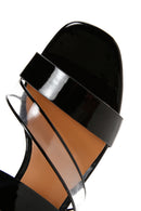 Women's Black Thick Heeled Sandals | Derimod