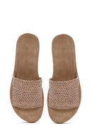 Kadın Taba Hasır Terlik | Derimod