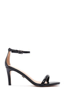 Women's Black Thin Heel Sandals | Derimod