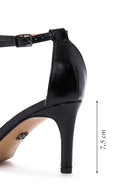 Women's Black Thin Heel Sandals | Derimod